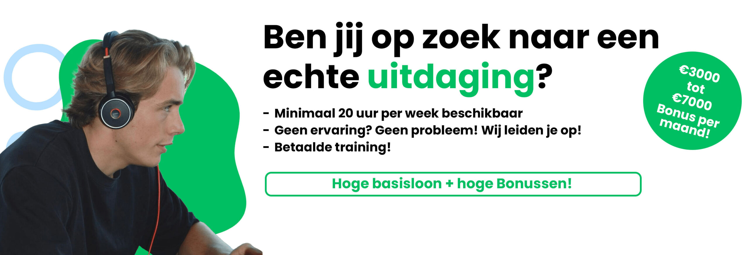Werken bij call-me mobiele banner
